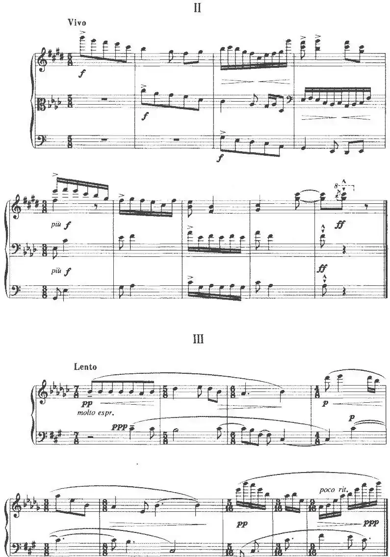 钢琴小曲三首（曹光平作曲版）