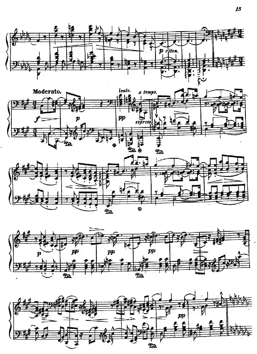16 Preludes Op.9（16首前奏曲·14）