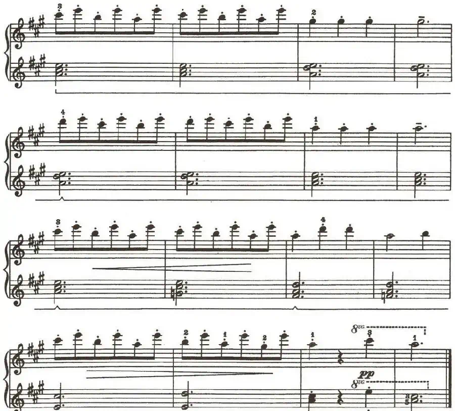 八音盒（约翰·汤普森作曲版）