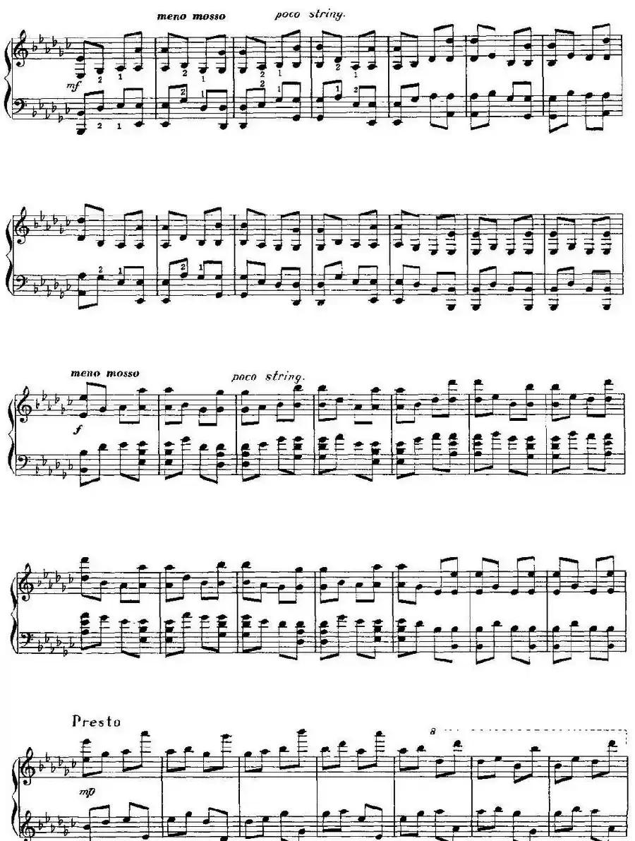 中国钢琴名曲30首：夕阳箫鼓