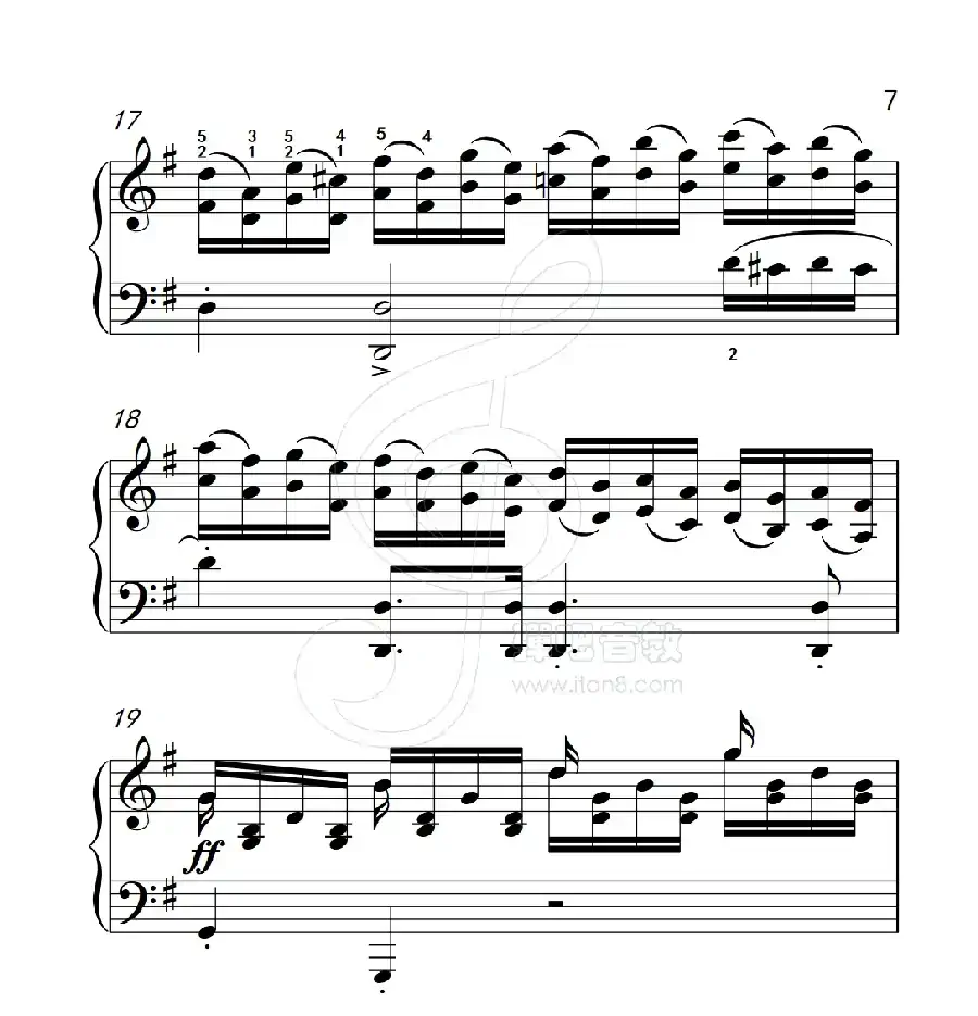 练习曲 54（克拉莫钢琴练习曲60首）