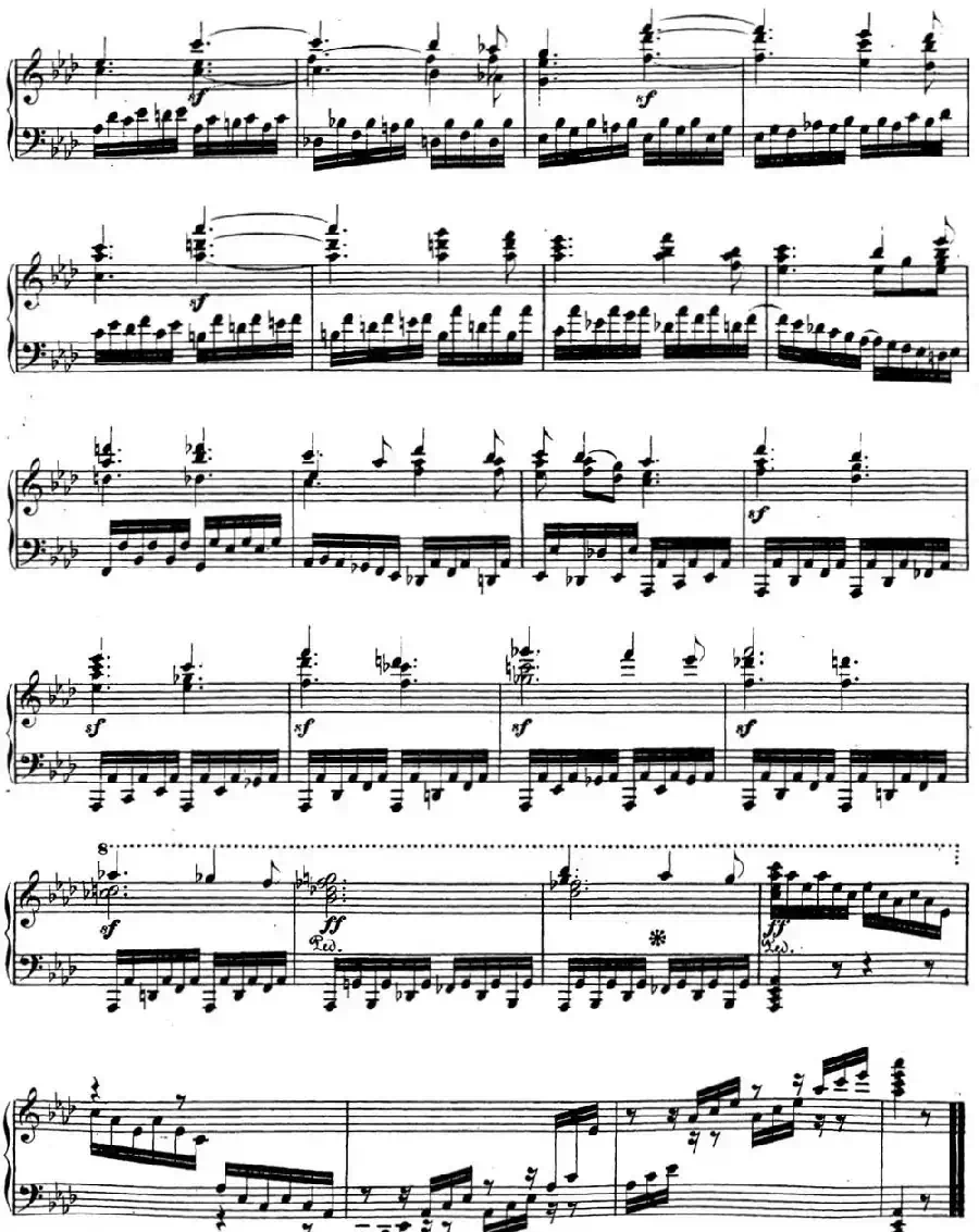 贝多芬钢琴奏鸣曲31 降A大调 Op.110 A-flat major