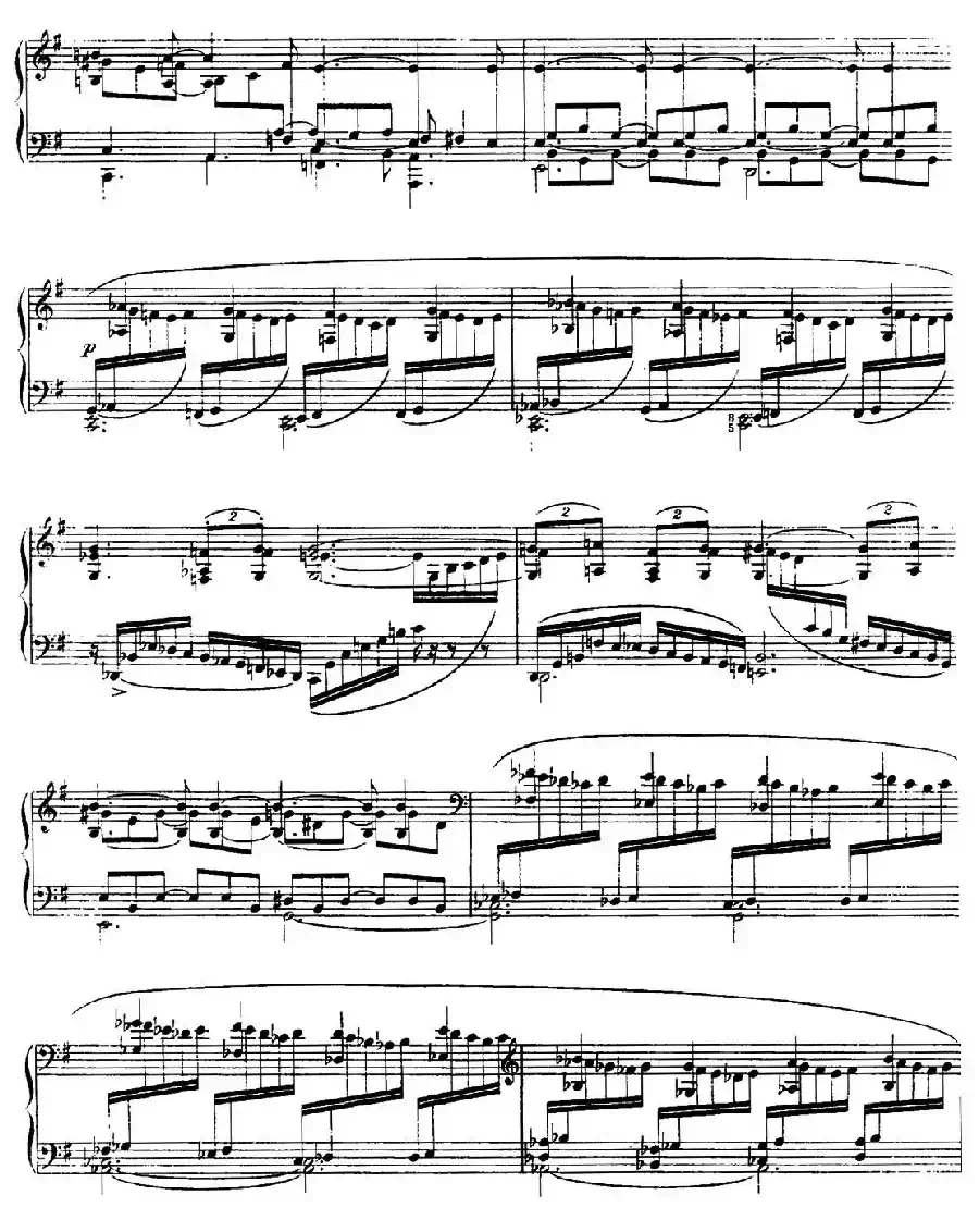 13 Nocturnes, Nocturne No. 12 in E minor （Op.107）