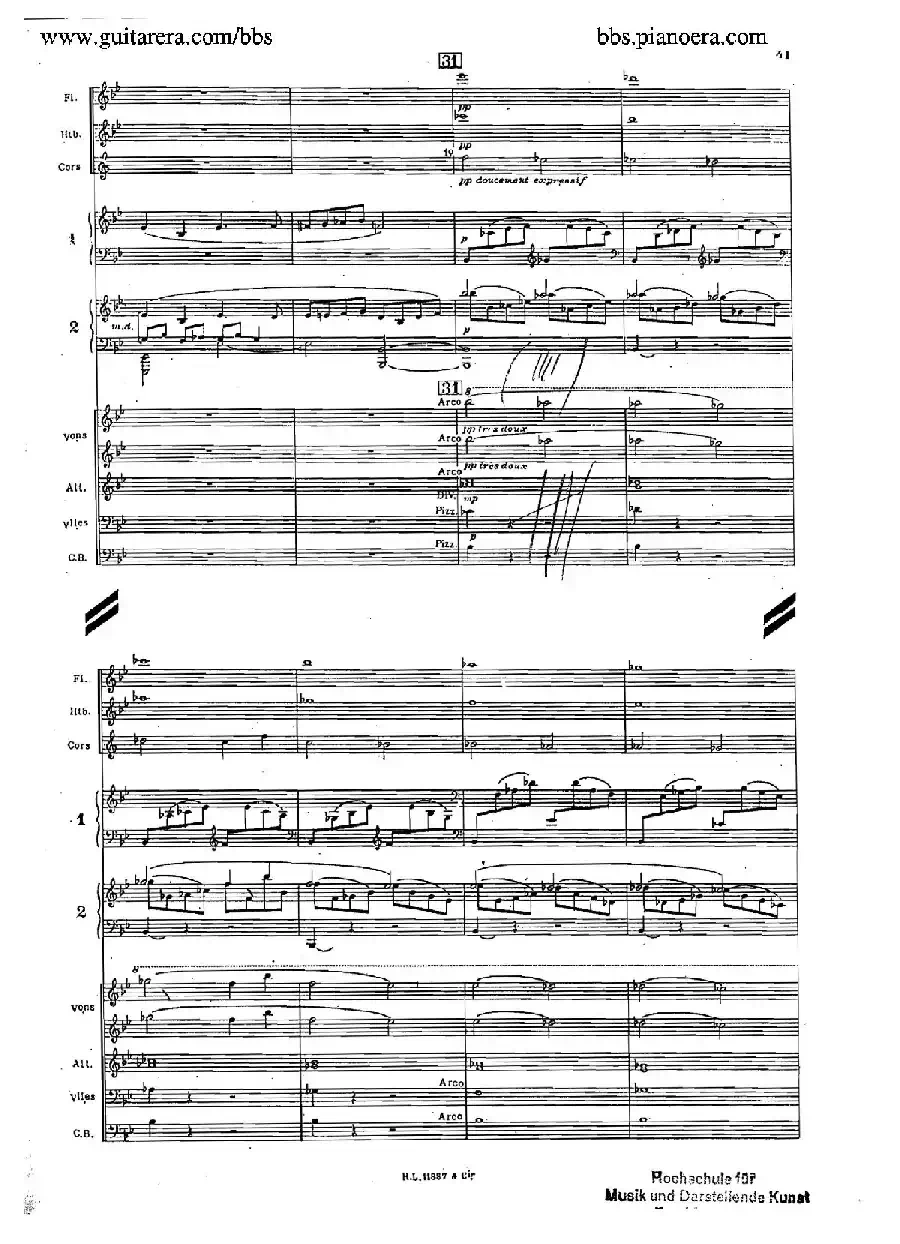 Concerto for 2 Pianos in d Minor（d小调双钢琴协奏曲·总谱）