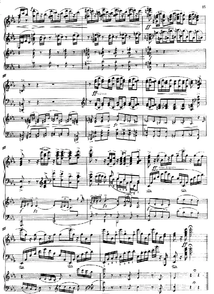Piano Concerto No.2 in c Minor Op.50（c小调第二钢琴协奏曲·Ⅰ·双钢琴）