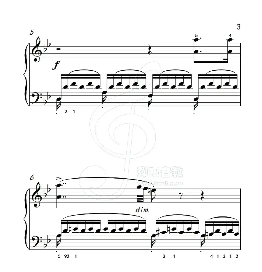 练习曲 32(克拉莫钢琴练习曲60首)