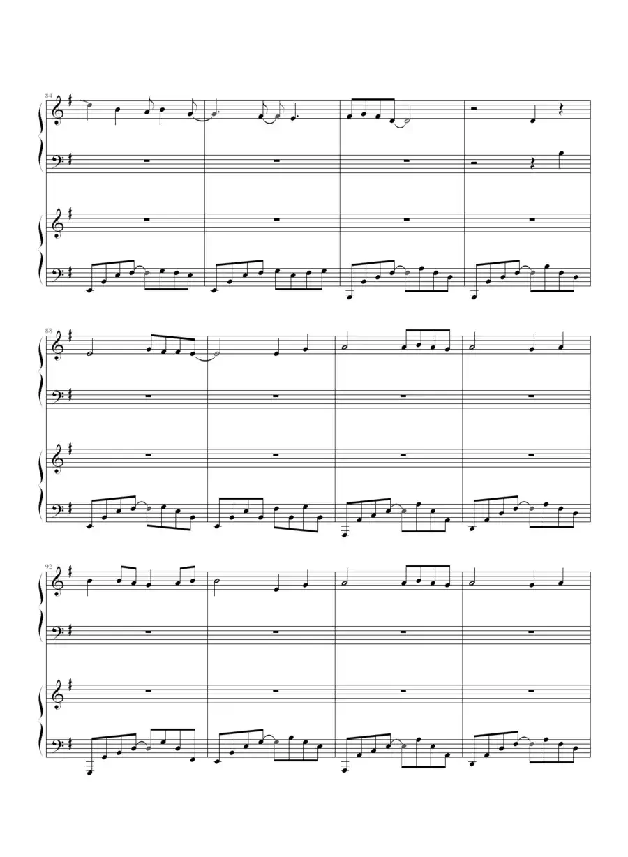 海浪（双钢琴）