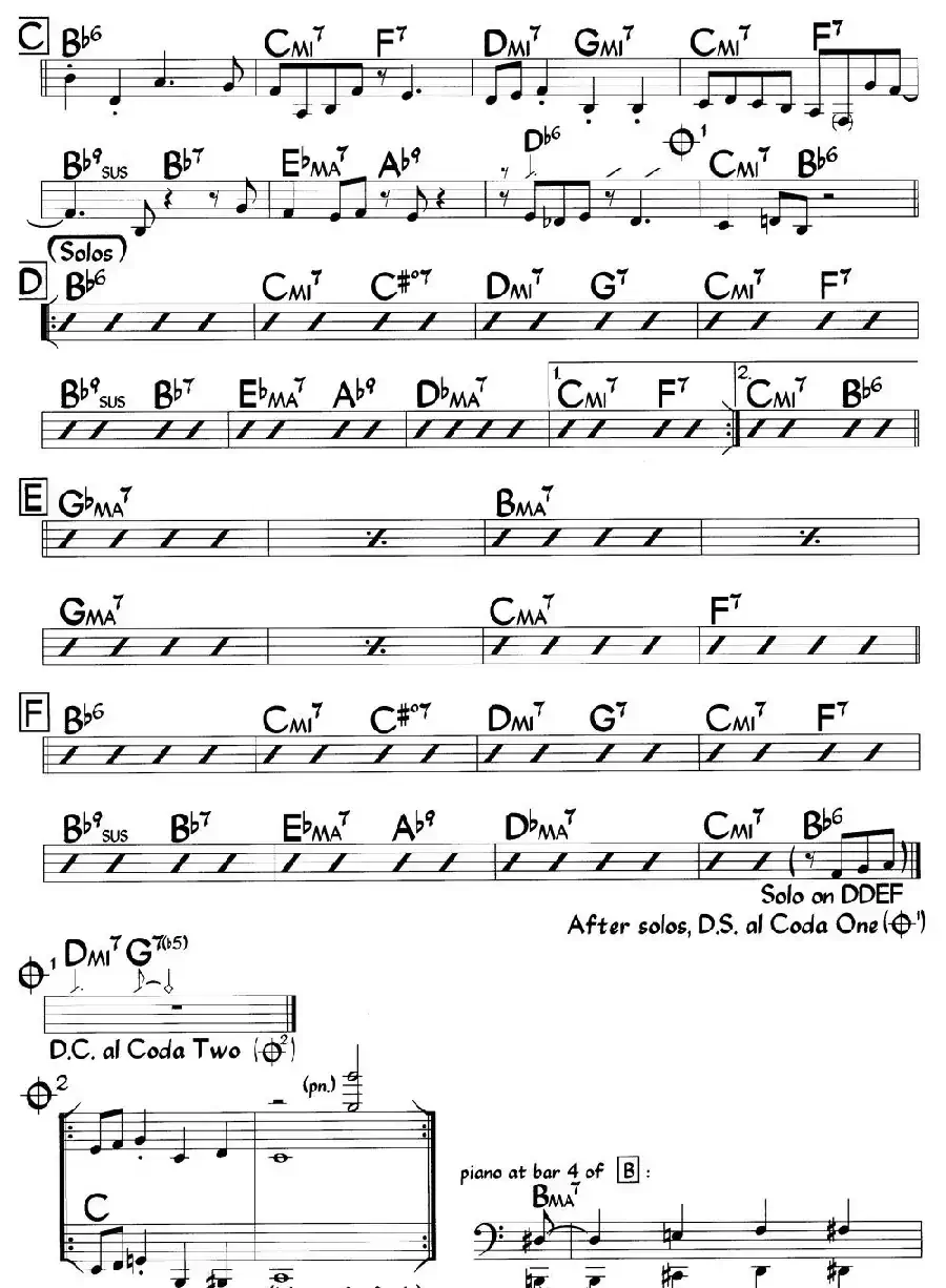 Gertrude's Bounce(爵士钢琴曲)