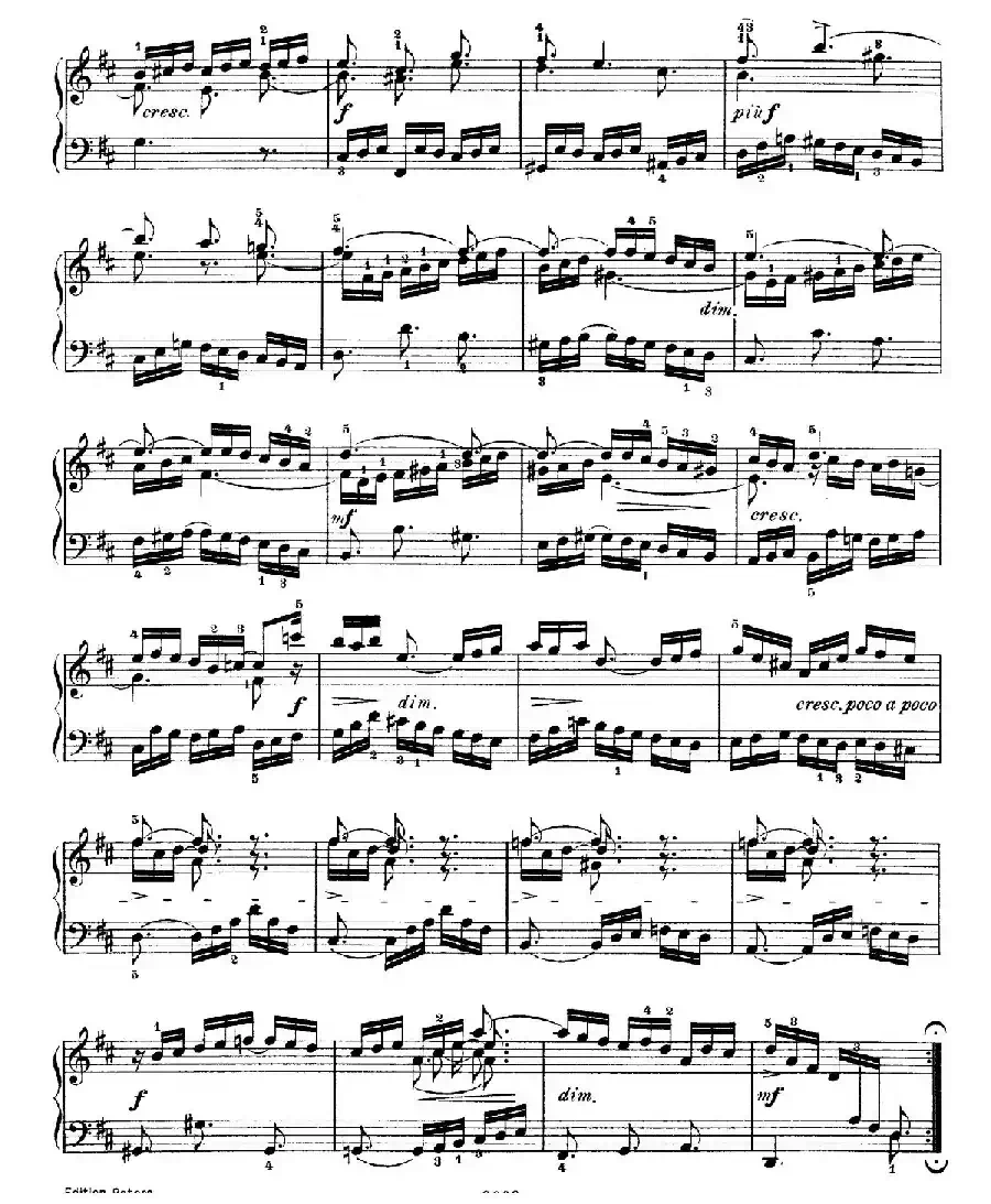 Six Partitas BWV 825-830（6首帕蒂塔·4）