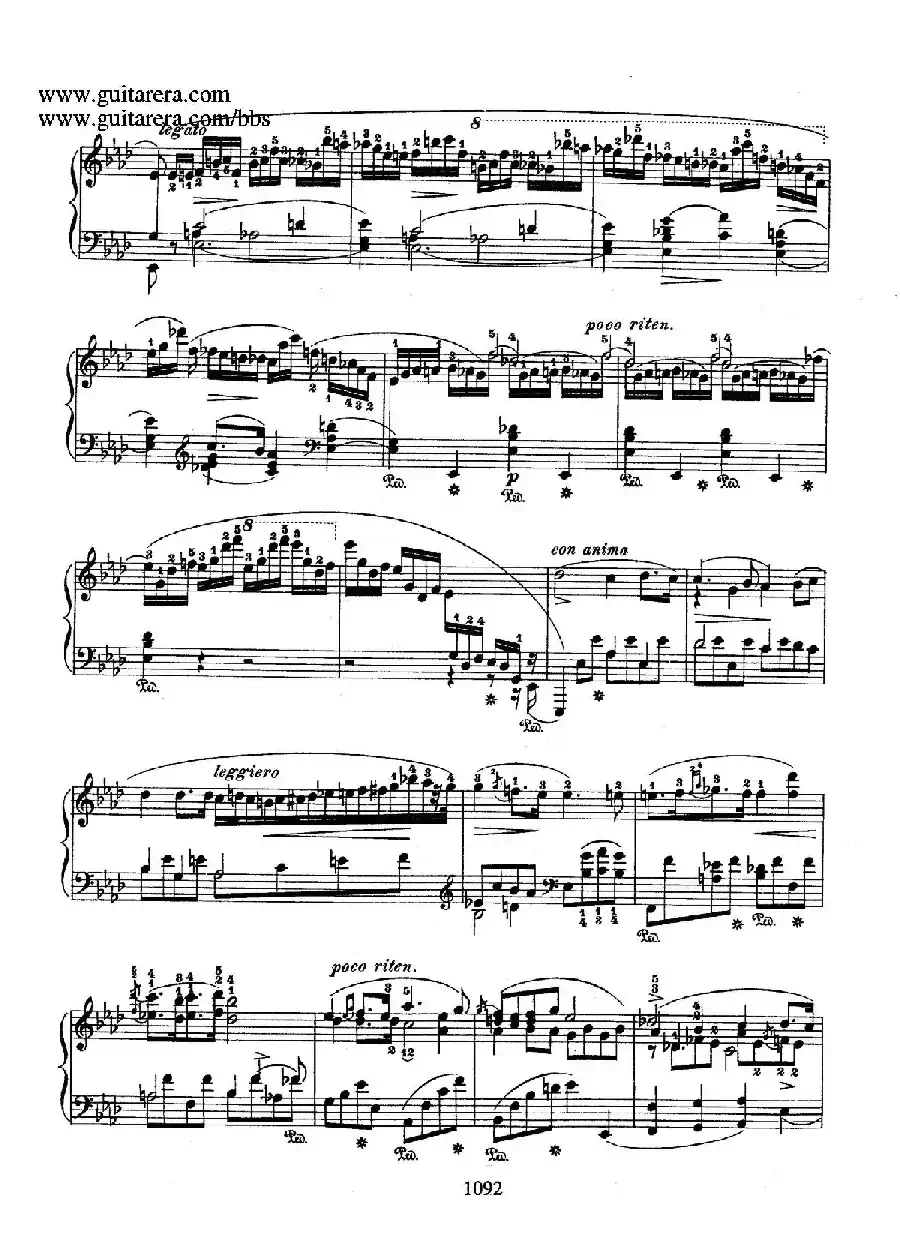 Piano Concerto No.2 in f Minor Op.21（f小调第二钢琴协奏曲·钢琴独奏版）