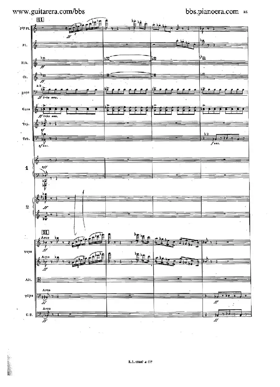 Concerto for 2 Pianos in d Minor（d小调双钢琴协奏曲·总谱）