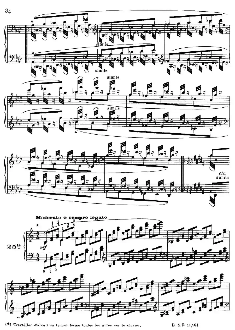 51 Exercises, WoO 6（51首钢琴练习 19—25）