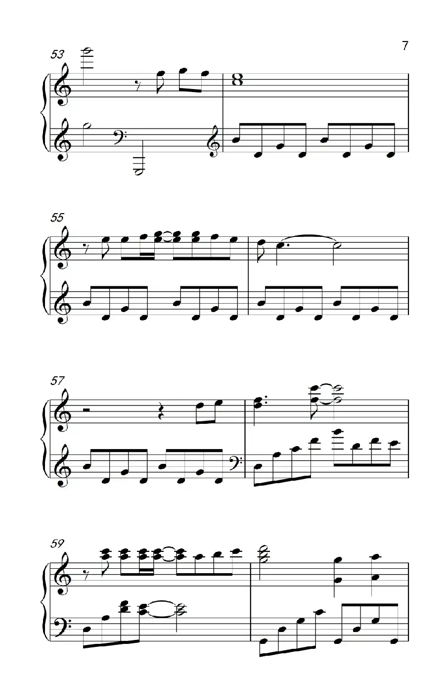 我(《弹吧音教》制谱版)