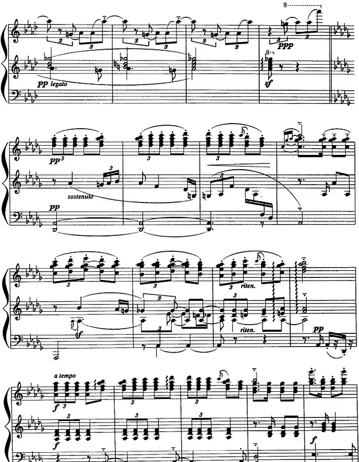 现代钢琴曲：6、哈巴涅拉