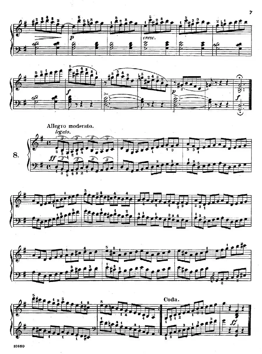 Etudes Enfantines Op.37（儿童钢琴练习曲 第7——10首）