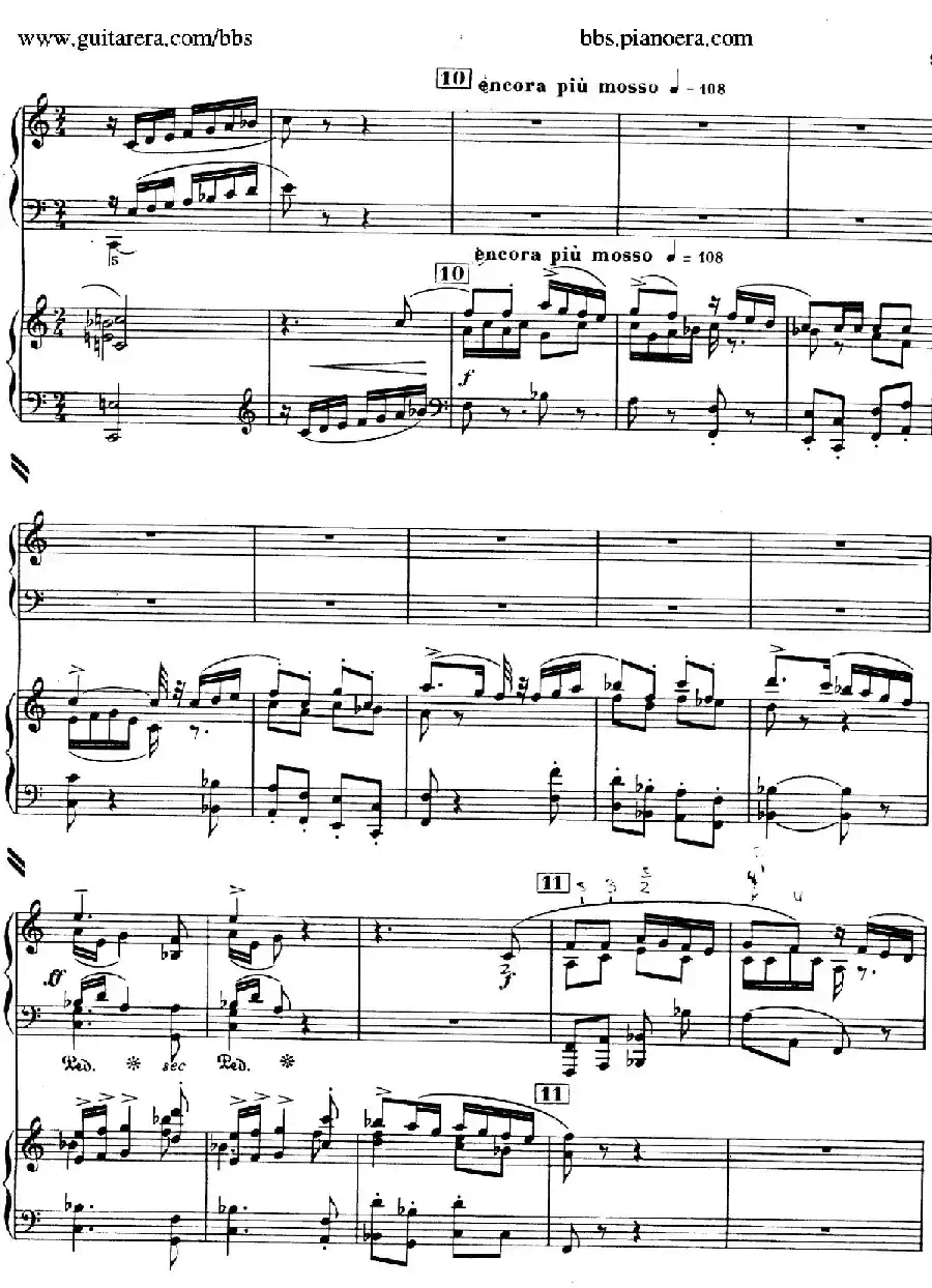 Piano Concerto in c-sharp Minor （升c小调钢琴协奏曲·第一乐章）