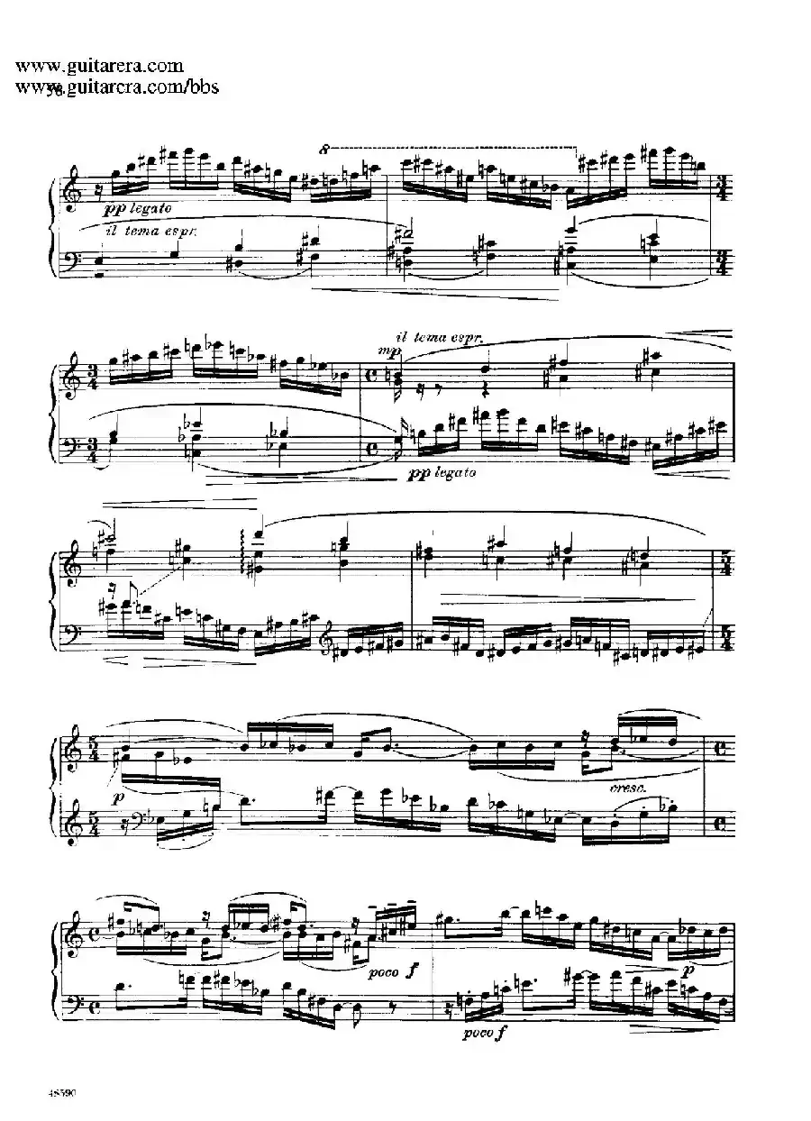 Piano Sonata Op.26（钢琴奏鸣曲·第四乐章）