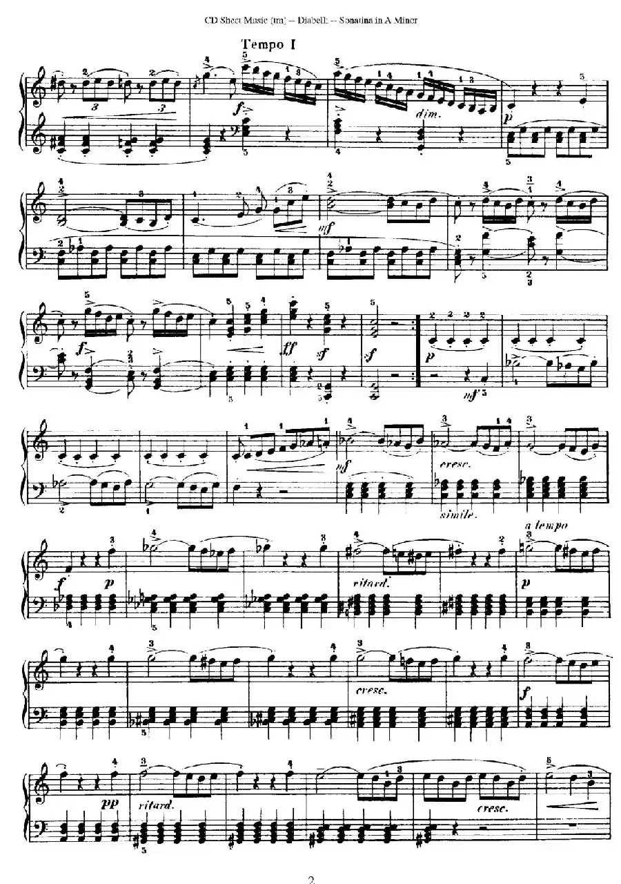 7 Piano Sonatinas Op.168（7首钢琴小奏鸣曲 No.7）