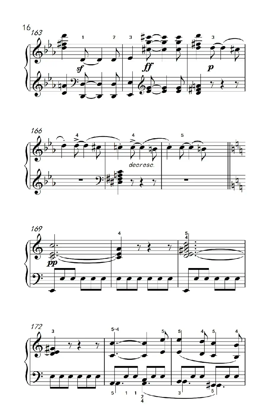 奏鸣曲 Opus 7 第一乐章(贝多芬奏鸣曲集 2)