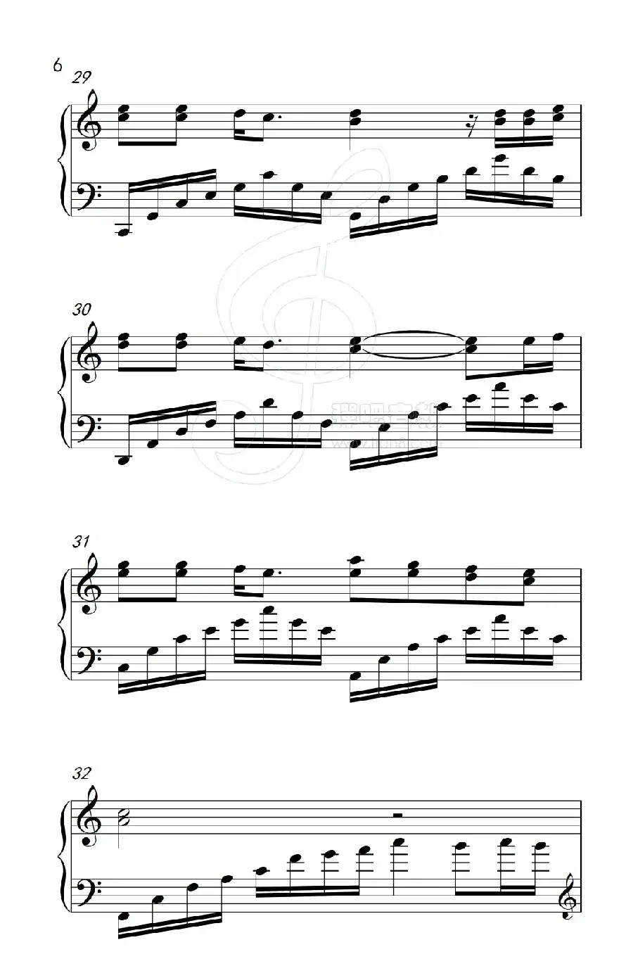 一千个伤心的理由（《弹吧音教》制谱版）