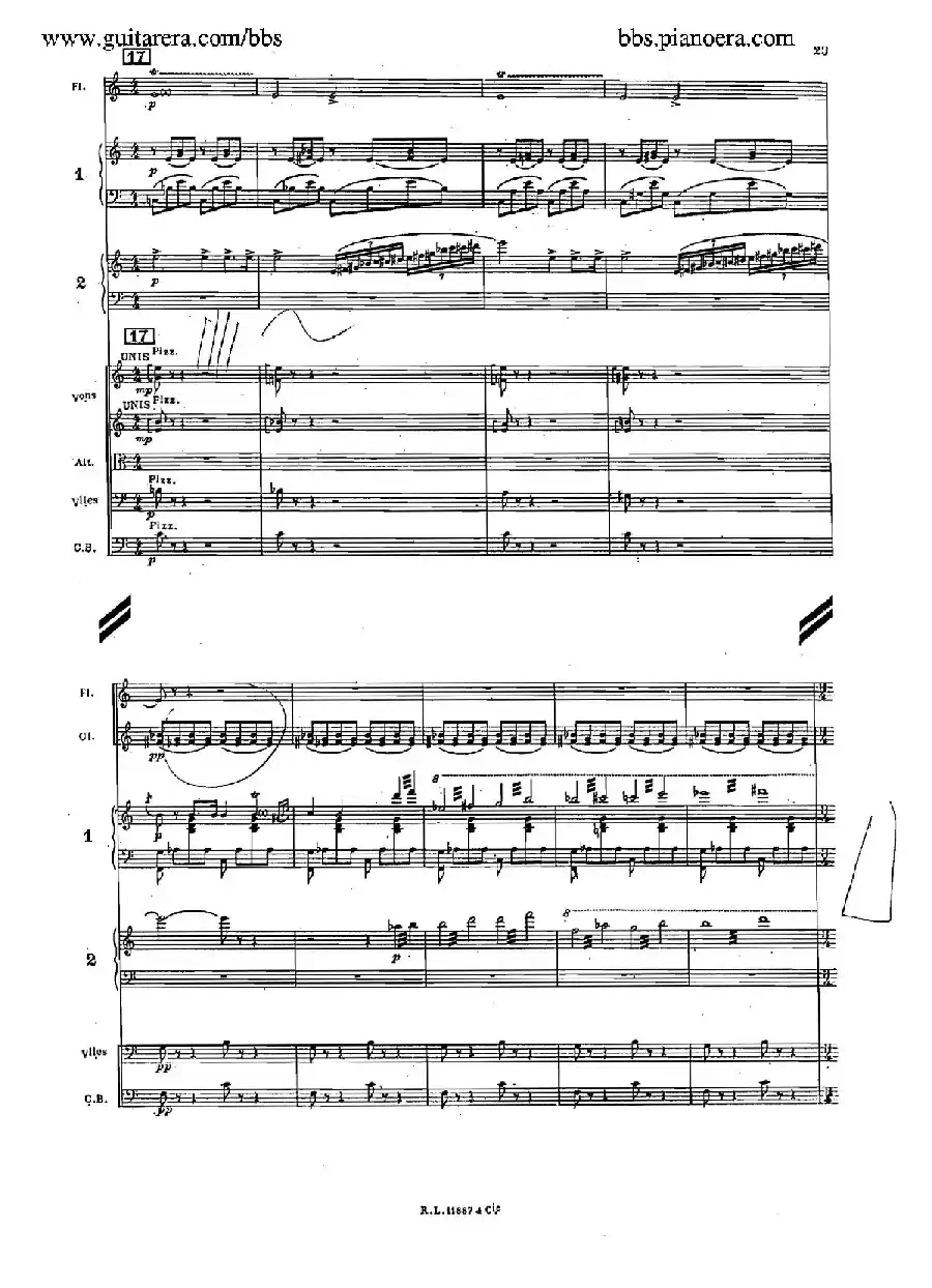 Concerto for 2 Pianos in d Minor（d小调双钢琴协奏曲·总谱）