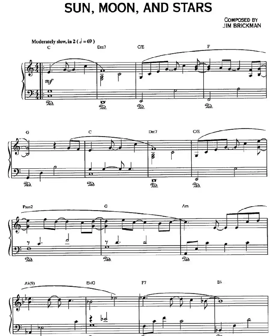 SUN，MOON，AND STARS