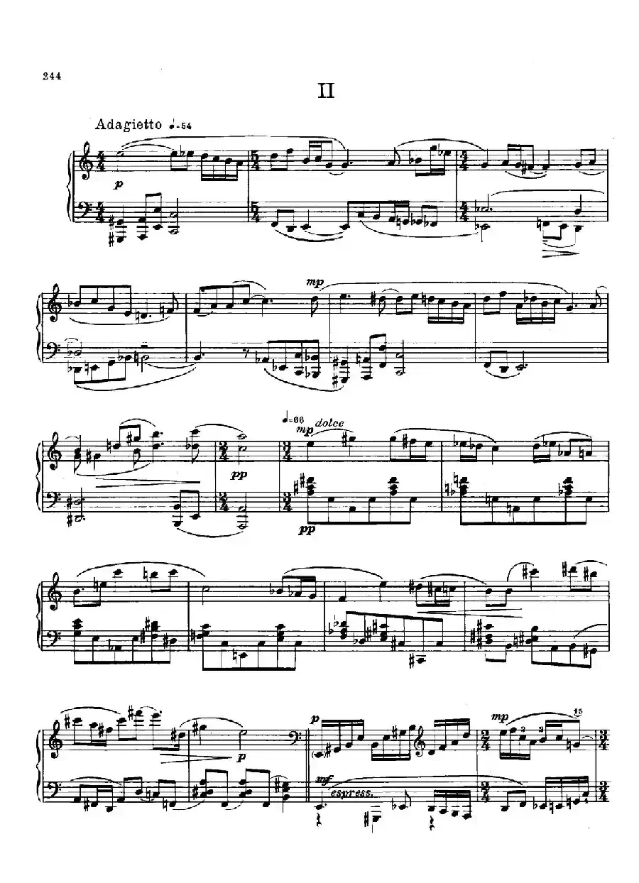 Two Sonatinas for Piano Op.54 No.1（2首钢琴小奏鸣曲·1）