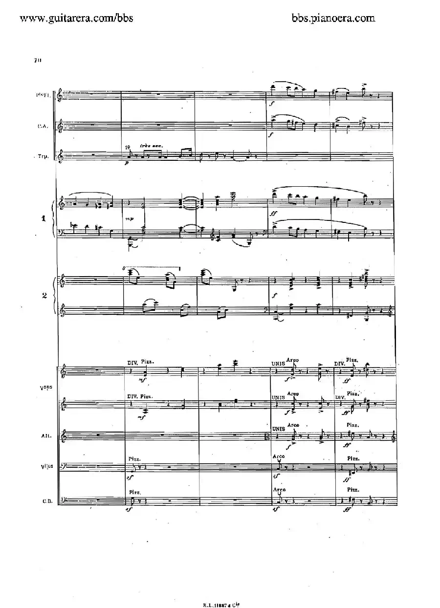 Concerto for 2 Pianos in d Minor（d小调双钢琴协奏曲·总谱）