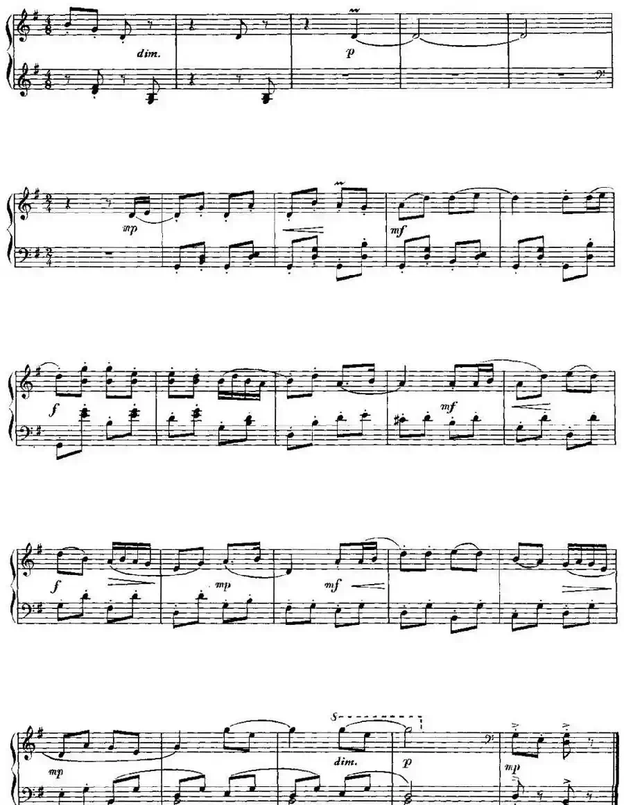中国钢琴名曲30首：儿童组曲——快乐的节日