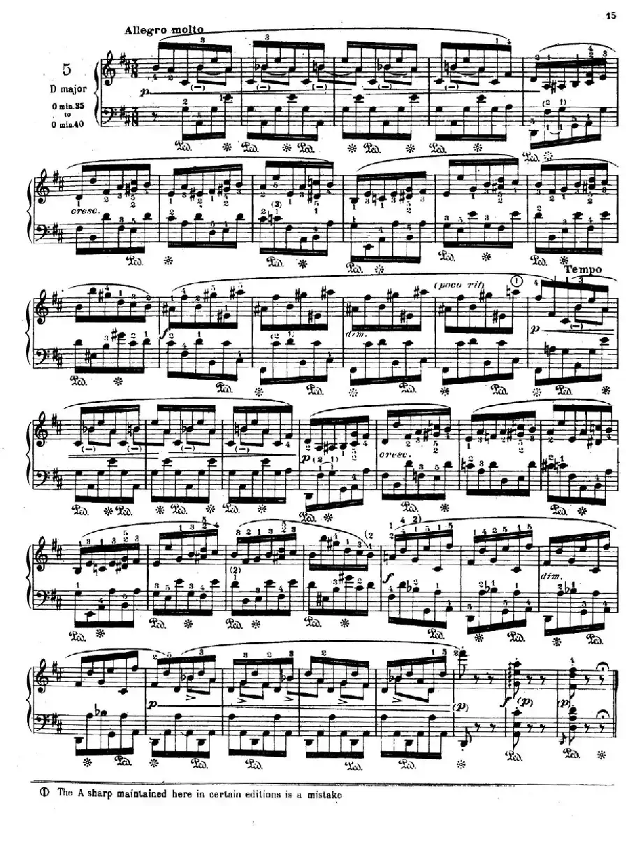 Preludes Op.28（24首前奏曲·5）