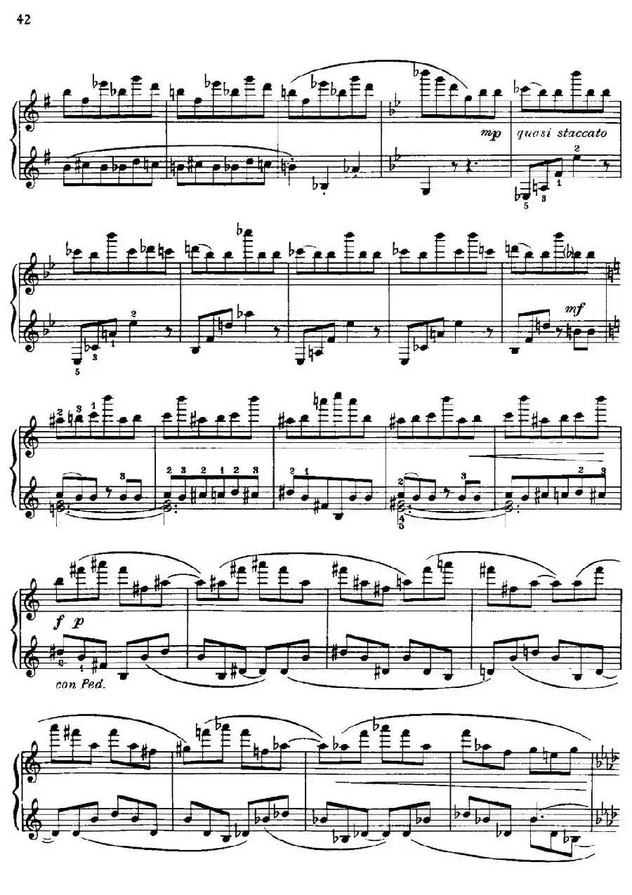 塞缪尔·巴伯 - 降e小调钢琴奏鸣曲 op.26 v.2