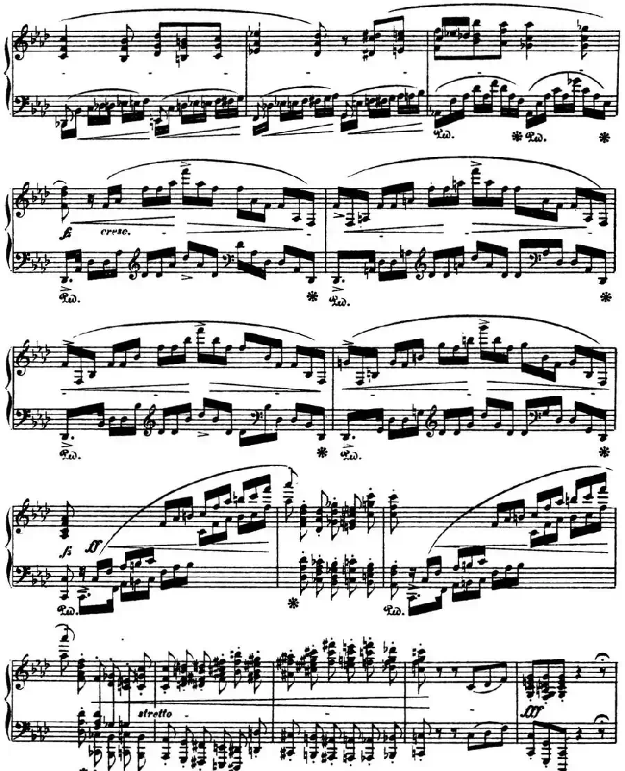 肖邦 叙事曲4 f小调 Chopin Ballade No.4 Op.52