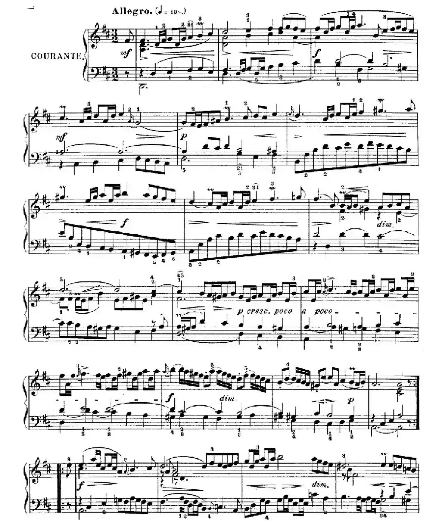 Six Partitas BWV 825-830（6首帕蒂塔·4）