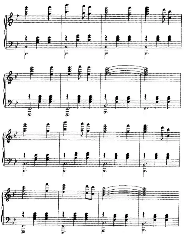 钢琴小品:圆舞曲