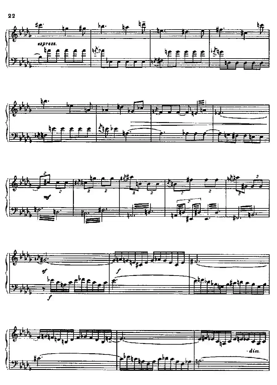 24 Preludes and Fugues Part.2 Op.45（24首前奏曲与赋格·第二部分·16）