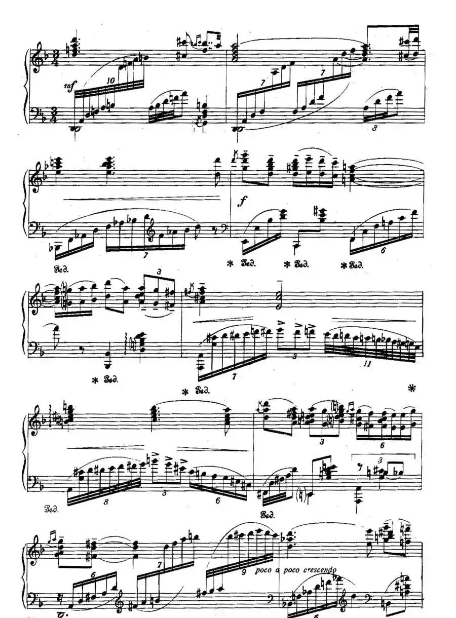 Six Préludes Exotiques Op·17（6首特色前奏曲·2）