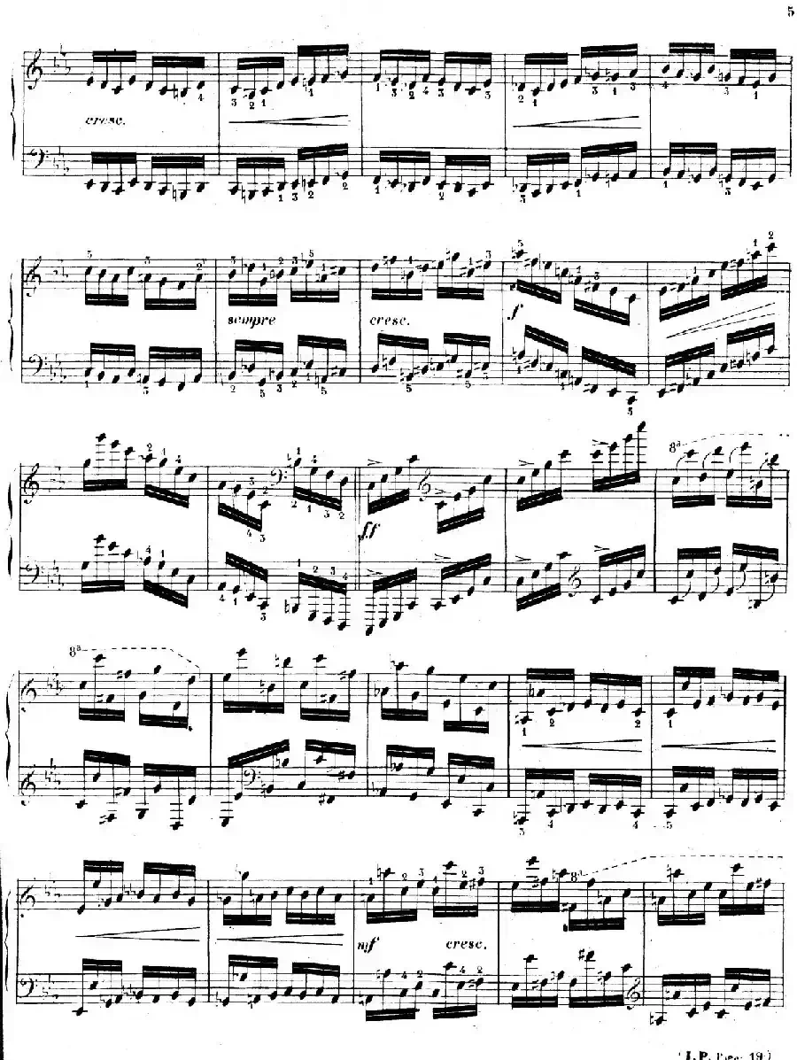 3 Grandes Etudes Op.76 No.3（3首华丽练习曲·3）
