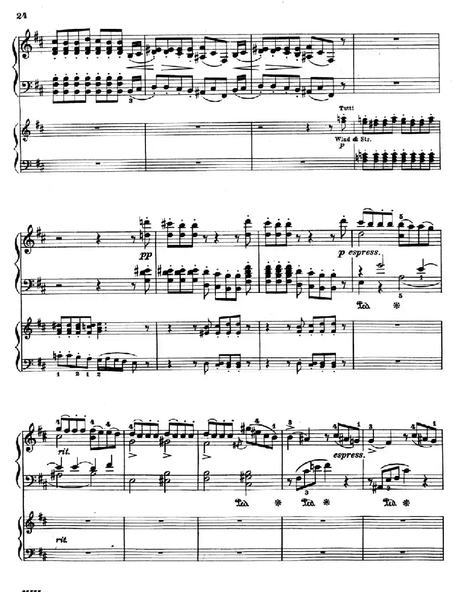 Capriccio Brillante in B Major Op.22（B大调华丽随想曲·双钢琴）