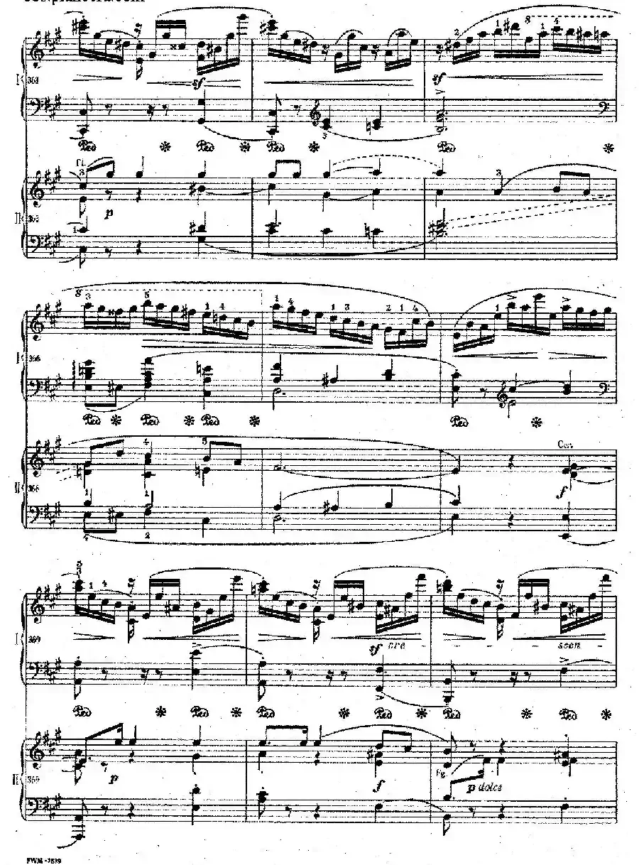 Grand Fantasy on Polish Airs Op.13（华丽的波兰民歌幻想曲·双钢琴版）