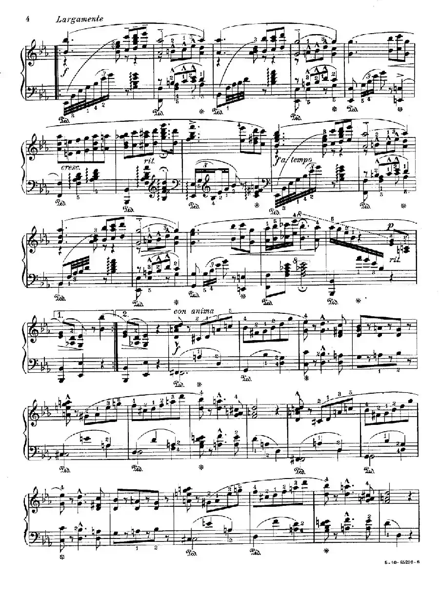 Valse Caprice in E-flat Major Op.53（降E大调随想圆舞曲）