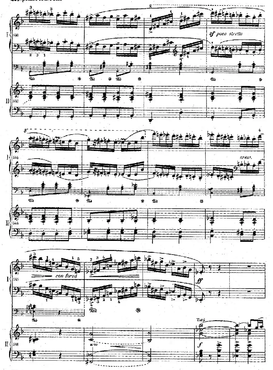 Krakowiak Grand Rondo de Concert Op.14（克拉科维克音乐会用大回旋曲·双钢琴版）