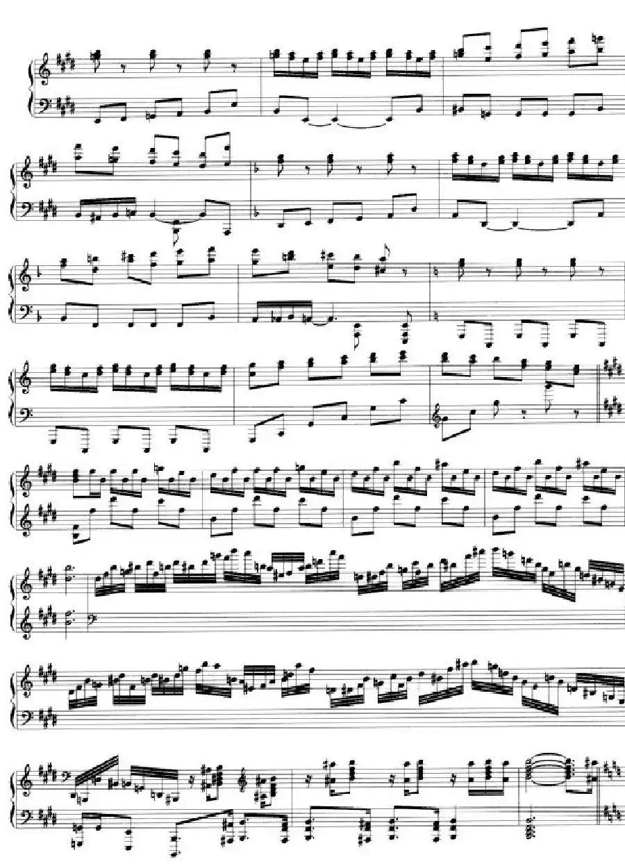 Carmen Variations 12 Pieces（12首卡门主题变奏曲·7—8）