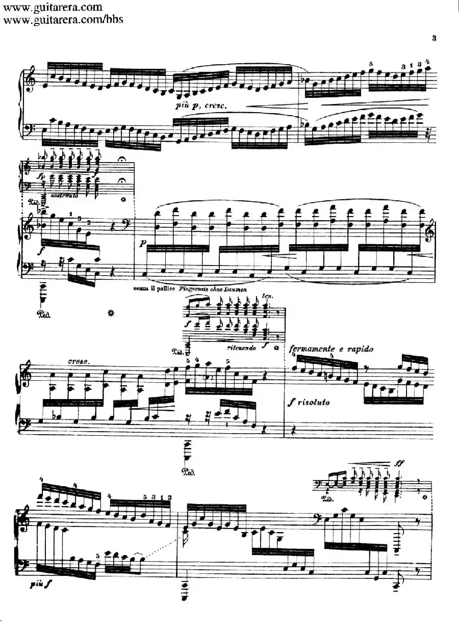 Toccata, Adagio and Fugue in C Major BWV 564 （C大调托卡塔、柔板和赋格）