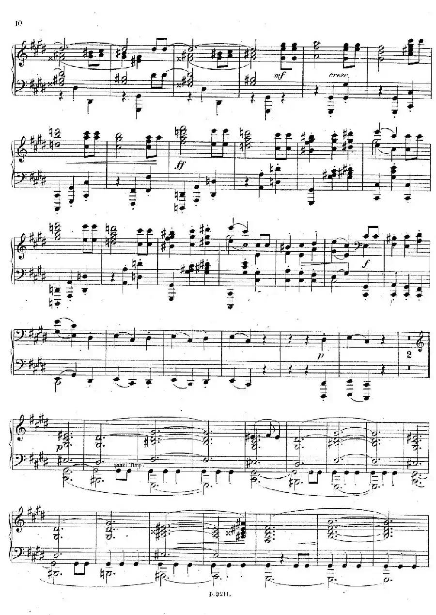 Four Pieces 4首小品 Op.2（Ⅰ）