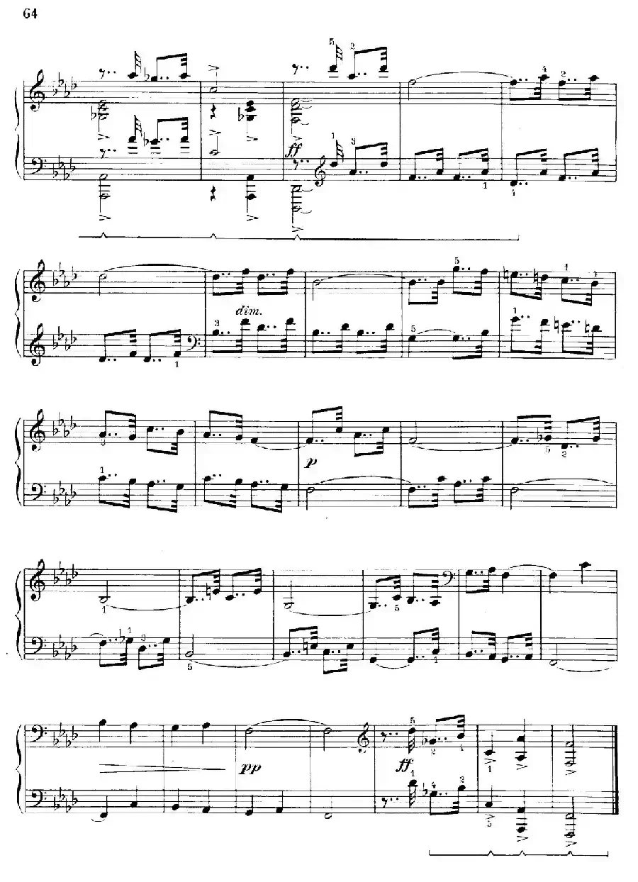 Thirty Pieces For Children Op.27（30首儿童钢琴曲 26—30）