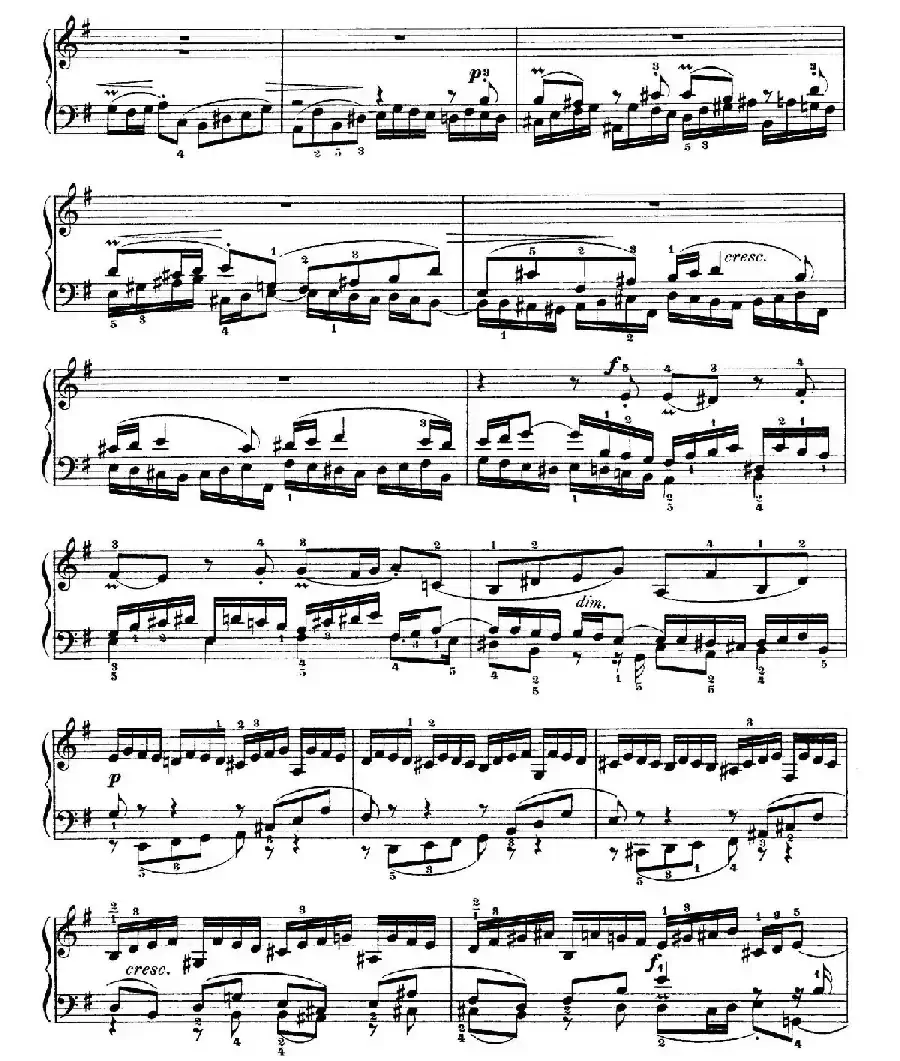 Six Partitas BWV 825-830（6首帕蒂塔·6）