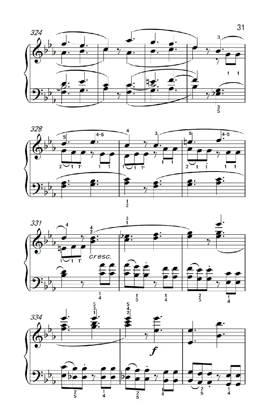 奏鸣曲 Opus 7 第一乐章(贝多芬奏鸣曲集 2)