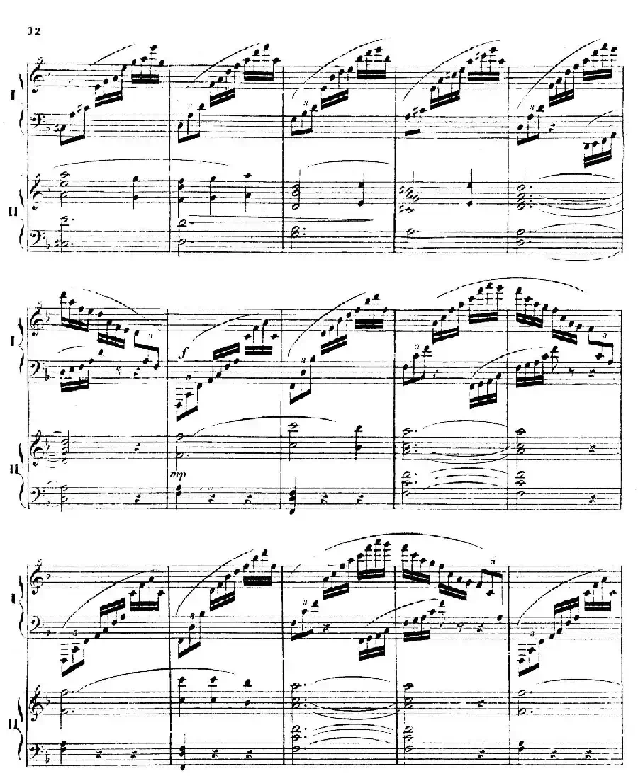 Piano Concerto No.2 in F Major Op.35（F大调第二钢琴协奏曲·Ⅰ·双钢琴）