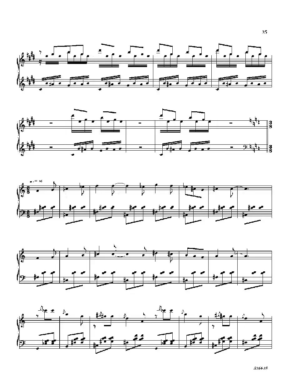 Piano Sonata No.8（第八钢琴奏鸣曲）（2）