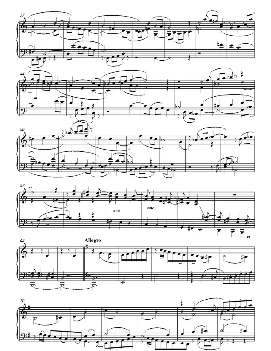 赋格(王华作曲版)